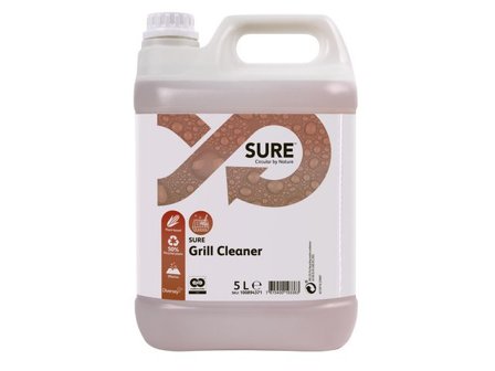 SURE Grillrengöring, växtbaserad och 100 % nedbrytbar 5L - Lyreco - Städ och hygien - Rengöringsmedel - Köksrent