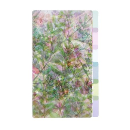 A5 A6 A7 Catoon Clear Divider Index Sidor Klassificerad sorterare för 6-håls pärm