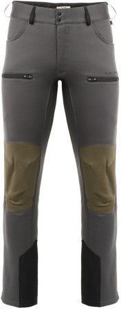 Aclima WoolShell Pant ulkoiluhousut, harmaa/maastonvihreä