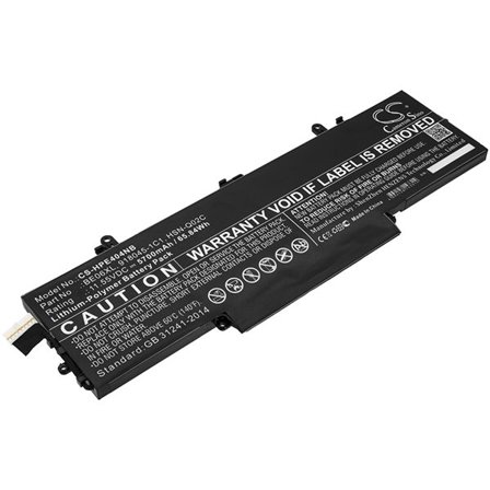 Batteri til bærbar PC for HP EliteBook 1040 G4, Elitebook 1040 G4-2XU40UT og andre