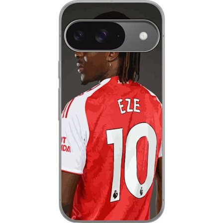 Kompatibelt Mobildeksel til Google Pixel 9 Pro Eberechi Eze Arsenal - Nummer 10 i rød jersey portrettbilde,