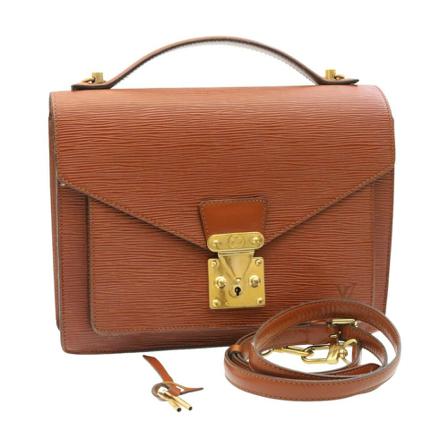 Louis Vuitton Vintage, Pre-owned Monceau bag Bruin, Dames, Maat:ONE Size