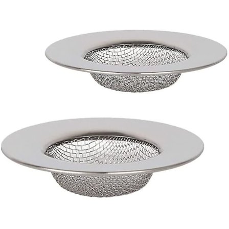 2 stk. Dusjrist i rustfritt stål. Kjøkkenrist i rustfritt stål