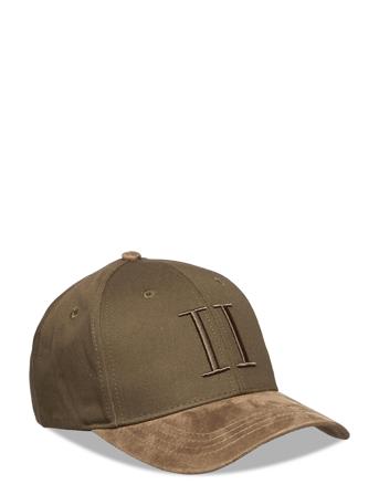 Baseball Cap Suede Ii Accessories Headwear Caps Grønn Les Deux