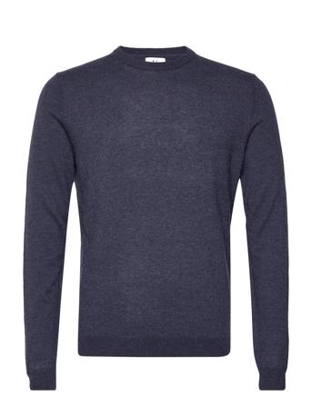 Marc Sweater Strikkegenser M. Rund Krage Marineblå Urban Pi Ers
