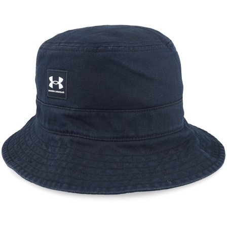 Under Armour - Schwarz Bucket Hut - Black Bucket @ Hatstore