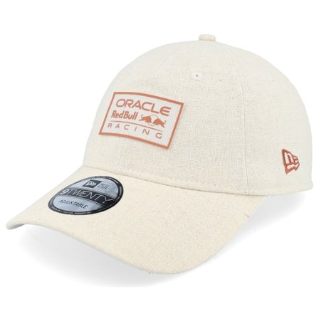 New Era - Motor Beige unconstructed Czapka Z Daszkiem - Red Bull F1 24 Team Monaco 9TWENTY Linen Stone Dad Cap @ Hatstore