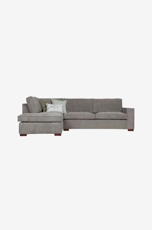 WOOOD - Hjørnesofa Thomas, venstre - Grøn - Sofaer med chaiselong - Fra Homeroom