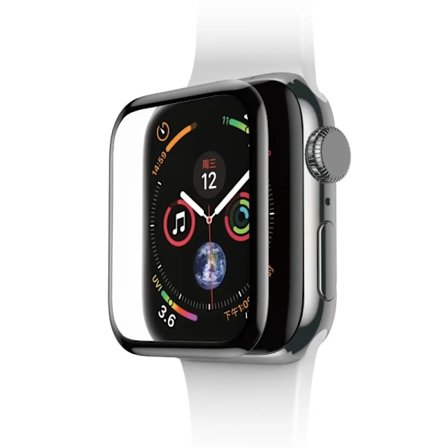 Full Cover -näytönsuoja Apple Watch 4/5/6/SE 40mm - musta