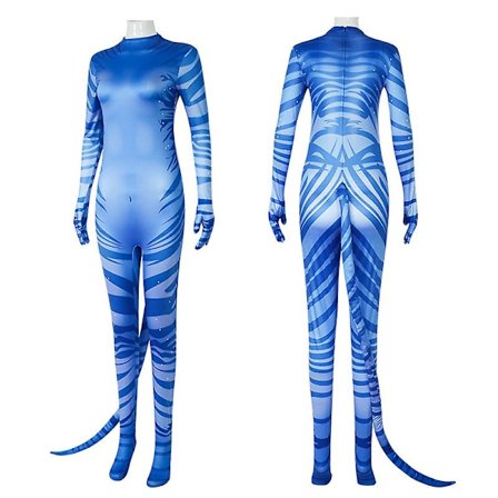 Avatar 2 Way of the Water Cosplay Costume Jumpsuit Combat Model General Women 120cm
