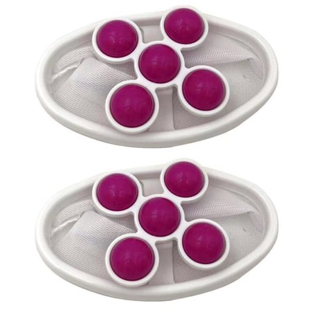 Flydende fnugnetpose til vaskemaskine - 2 stk.