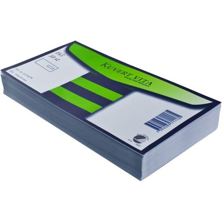 MAILMAN Kuvert DL 110x220mm gummerade 50/fp - Lyreco - Emballage och lagerutrustning - Kuvert och postemballage - Kuvert - E5 E65 och S65