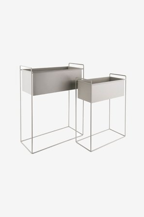 Present Time - Kasviruukkusarja Essence - Harmaa - Ruukut & maljakot - - Homeroom