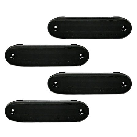 4x LED Side Markering Lys Røgfarvet Linse Foran Bag Blinklys Blinklys Blinklys Kompatibel Mazda Mx-5 Mx5 Miata 1990-2005