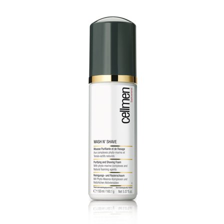 Cellcosmet Cellmen Wash N' Shave 150ml Uomo - Schiuma per Rasatura