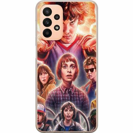 Samsung Galaxy A23 Genomskinligt Skal Stranger Things