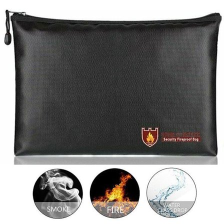 Brandsikker Dokumentmappe Pengekasse Brandsikker Vandtæt 34x25cm