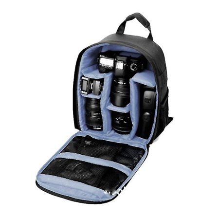Vattentät Dslr Slr Kamera Soft Case Väskor Ryggsäck Ryggsäck För Canon Nikon Sony