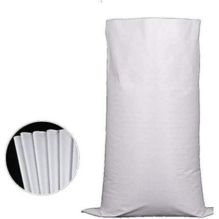 10 kappaletta rakennussäkkejä, valkoisia kudottuja säkkejä 60x100 cm, suurikapasiteettisia rakennussäkkejä, logistiikkaan ja kuljetukseen, 