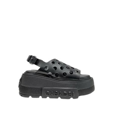 Casadei, Sandals Czarny, Kobieta, Rozmiar: 38 EU
