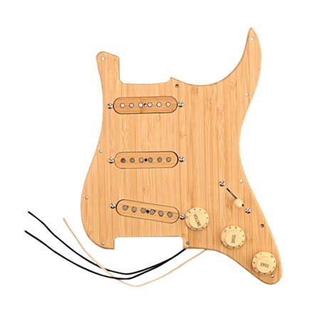Forhåndskablet lastet Pickguard Single-Coil Pickup Pickguard Elektrisk Gitar Del