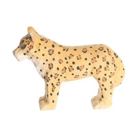 Wudimals - Leopardfigur av trä - K-PLAY
