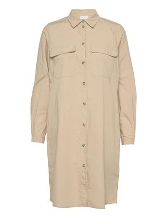 Vianiana L/S Long Shirt/Su White Vila