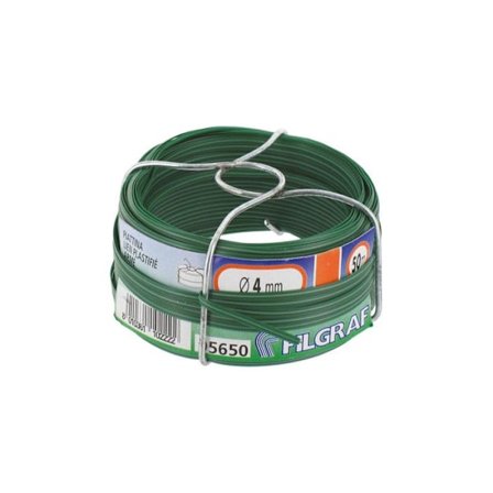 Plastificeret Linie Farve Grøn ø4mmx50m Filgraf