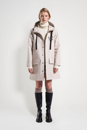 Women's Raincoat Light Sand