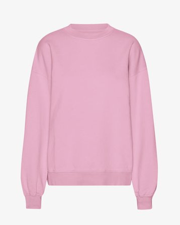 Organic Oversized Crew - Cherry Blossom - Female - XS
