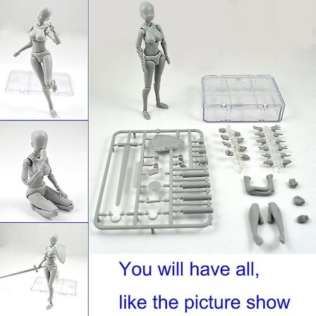 2.0 Actionfigurmodell for Shf Body Kun Dukke Pvc Body-chan Dx Sett [dB]