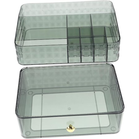 Skrivebordsorganisator Skuffetype Opbevaringsboks Makeup Opbevaringsholder Bordplade Opbevaringskasse