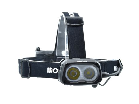 Ironside 400198 Hodelykt 2000 lm, oppladbar, Belysning