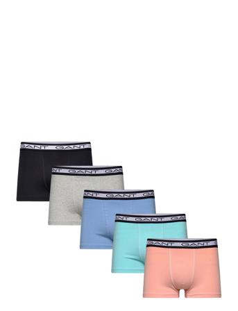 Basic Trunk 5-Pack Boksershorts Multi/mønstret GANT*Betinget Tilbud