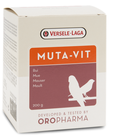Versele-Laga - Oropharma Muta 200 g - Fugl - Fuglepleie & kosttilskudd - Kosttilskudd & vitaminer for fugl - ZOO.no