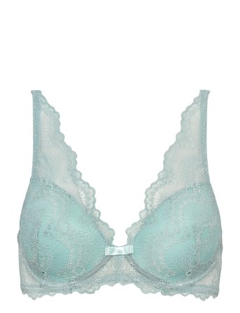 Tanya Bra Fill Lingerie Bras & Tops Full Cup Bras Blue Missya