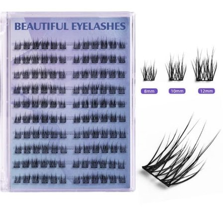 [NT]120 Klusteria Kamelia Yksittäiset Ripsienpidennykset - Klassinen 0