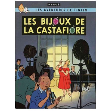 Poster - Tintin Les Bijoux de la Castafiore -Castafiores juveler