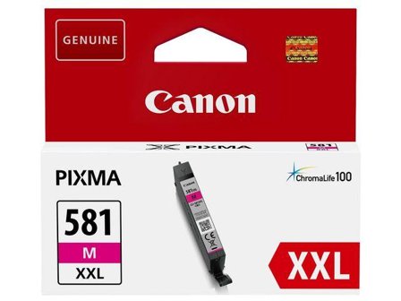 Canon CLI-581M XXL - XXL-størrelse - magenta - original - blekkbeholder - for PIXMA TS6251, TS6350, TS6351, TS8251, TS8252, TS8350, TS8351, TS8352,