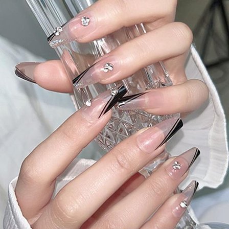 Fake Nails Short Square P016A-2 P016A-2