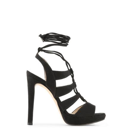 Made in Italia, Flaminia Sandals Czarny, Kobieta, Rozmiar: 37 EU
