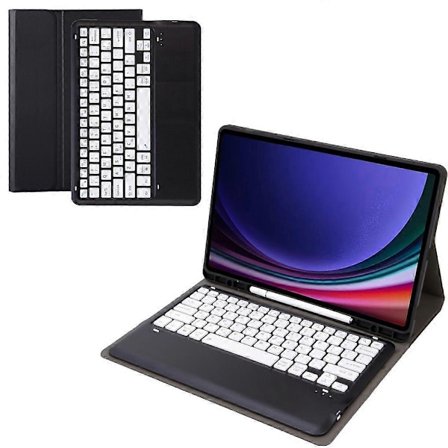 Type G A810B For Samsung Galaxy Tab S10+/S9 FE+/S9+ 12.4" X610/X616 Avtakbart Bluetooth-tastatur