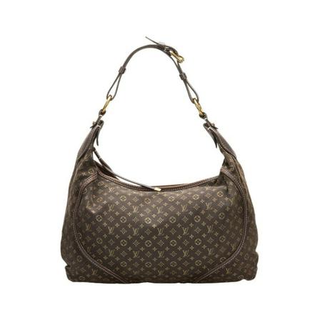Louis Vuitton Vintage Pre-owned Louis Vuitton Monogram Mini Lin Manon MM brun, Dam Vintage Väskor, Dam, Storlek: ONE SIZE