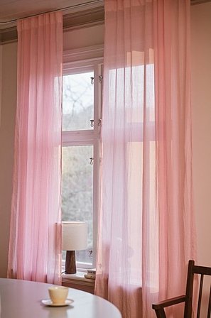 Jotex - Multifunctioneel Gordijn 2-pak Roze Roze - LAYER - Koop Multifunctionele gordijnen bij Jotex