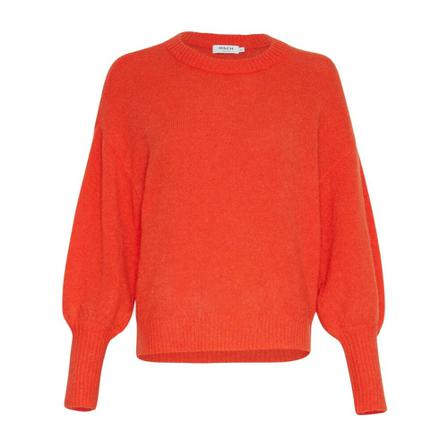 Moss Copenhagen, Cheanna Mohair Pullover Rood, Dames, Maat:S,elastaan
