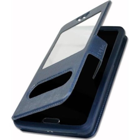 Coque Extra Slim - Fairphone 4 - Sininen - Keinonahka - Magneettisulkimella - Kevyt muotoilu