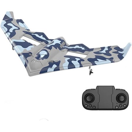 RC-plan B2 Stealth Bomber 2Ch 13,2 tum vingbredd Elektrisk 2,4G Fjärrkontroll Flygplan Flygplan Drone Leksak Jetmodell, LED-belysning Fast vinge 