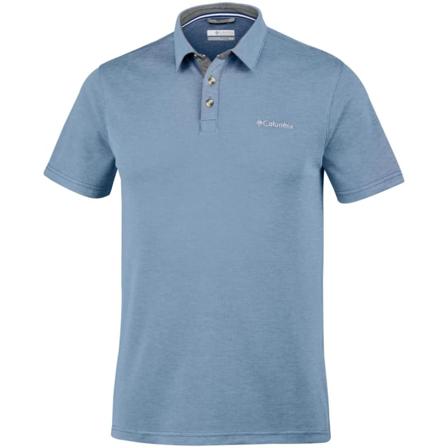 Columbia Montrail Men's Nelson Point Polo Men short-sleeved sweaters Blue S