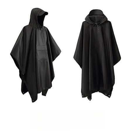 Multifunktionel regnponcho / vandtæt presenning / måtte