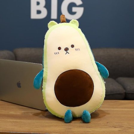 1 stk 40/50/70cm Søt Frukt Plysj Leke Vendbar til Katt Plysjplante Kawaii Dukker Myk Stoppet Pute